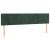 Pat box spring cu saltea, verde închis, 160x200 cm, catifea GartenMobel Dekor