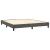 Pat box spring cu saltea, gri închis, 180x200 cm, catifea GartenMobel Dekor