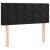 Pat box spring cu saltea, negru, 90x200 cm, catifea GartenMobel Dekor