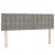 Pat box spring cu saltea, gri deschis, 140x190 cm, catifea GartenMobel Dekor