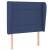 Pat box spring cu saltea, albastru, 90x190 cm, textil GartenMobel Dekor