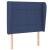 Pat box spring cu saltea, albastru, 90x200 cm, textil GartenMobel Dekor