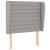 Pat box spring cu saltea, gri deschis, 90x200 cm, textil GartenMobel Dekor