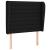 Pat box spring cu saltea, negru, 90x200 cm, textil GartenMobel Dekor