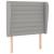 Pat box spring cu saltea, gri deschis, 100x200 cm, textil GartenMobel Dekor