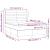 Pat box spring cu saltea, gri deschis, 140x190 cm, textil GartenMobel Dekor