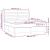 Pat box spring cu saltea, negru, 180x200 cm, catifea GartenMobel Dekor