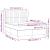 Pat box spring cu saltea, negru, 140x200 cm, textil GartenMobel Dekor