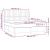 Pat box spring cu saltea, negru, 180x200 cm, catifea GartenMobel Dekor