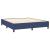 Pat box spring cu saltea, albastru, 180x200 cm, material textil GartenMobel Dekor