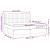 Pat box spring cu saltea, crem, 200x200 cm, textil GartenMobel Dekor