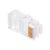 MUFA RJ45 8P8C CAT 5E PASS THROUGH EuroGoods Quality