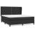 Pat box spring cu saltea, negru, 160x200 cm, piele ecologică GartenMobel Dekor