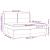 Pat box spring cu saltea, alb, 200x200 cm, piele ecologică GartenMobel Dekor