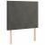 Pat box spring cu saltea, gri închis, 90x190 cm, catifea GartenMobel Dekor