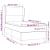 Pat box spring cu saltea, negru, 90x190 cm, catifea GartenMobel Dekor