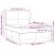 Pat box spring cu saltea, roz, 140x200 cm, catifea GartenMobel Dekor