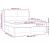 Pat box spring cu saltea, negru, 180x200 cm, catifea GartenMobel Dekor