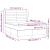 Pat box spring cu saltea, gri deschis, 140x190 cm, catifea GartenMobel Dekor