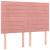 Pat box spring cu saltea, roz, 140x190 cm, catifea GartenMobel Dekor