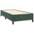 Pat box spring cu saltea, verde închis, 90x200 cm, catifea GartenMobel Dekor