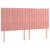 Pat box spring cu saltea, roz, 200x200 cm, catifea GartenMobel Dekor