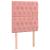 Pat box spring cu saltea, roz, 80x200 cm, catifea GartenMobel Dekor