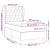 Pat box spring cu saltea, roz, 80x200 cm, catifea GartenMobel Dekor