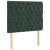Pat box spring cu saltea, verde închis, 90x190 cm, catifea GartenMobel Dekor
