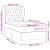 Pat box spring cu saltea, negru, 100x200 cm, catifea GartenMobel Dekor