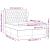 Pat box spring cu saltea, gri închis, 140x190 cm, catifea GartenMobel Dekor