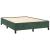Pat box spring cu saltea, verde închis, 140x200 cm, catifea GartenMobel Dekor