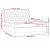 Pat box spring cu saltea, gri deschis, 160x200 cm, catifea GartenMobel Dekor