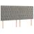 Pat box spring cu saltea, gri deschis, 180x200 cm, catifea GartenMobel Dekor