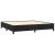 Pat box spring cu saltea, negru, 200x200 cm, catifea GartenMobel Dekor