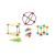 Set de constructie STEAM - Forme 3D (70 piese) PlayLearn Toys