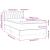 Pat box spring cu saltea, crem, 90x190 cm, textil GartenMobel Dekor