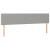 Pat box spring cu saltea, gri deschis, 200x200 cm, textil GartenMobel Dekor
