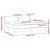 Pat box spring cu saltea, gri taupe, 200x200 cm, textil GartenMobel Dekor