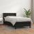 Pat box spring cu saltea, negru, 100x200 cm, piele ecologică GartenMobel Dekor