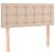 Pat box spring cu saltea, cappuccino, 100x200cm piele ecologică GartenMobel Dekor