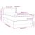 Pat box spring cu saltea, negru, 80x200 cm, catifea GartenMobel Dekor
