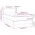 Pat box spring cu saltea, roz, 80x200 cm, catifea GartenMobel Dekor