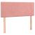 Pat box spring cu saltea, roz, 80x200 cm, catifea GartenMobel Dekor