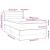 Pat box spring cu saltea, negru, 90x190 cm, catifea GartenMobel Dekor