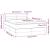 Pat box spring cu saltea, negru, 140x190 cm, catifea GartenMobel Dekor