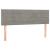 Pat box spring cu saltea, gri deschis, 140x200 cm, catifea GartenMobel Dekor