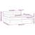 Pat box spring cu saltea, negru, 200x200 cm, catifea GartenMobel Dekor