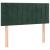 Pat box spring cu saltea, verde închis, 90x190 cm, catifea GartenMobel Dekor
