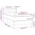 Pat box spring cu saltea, gri închis, 90x200 cm, catifea GartenMobel Dekor